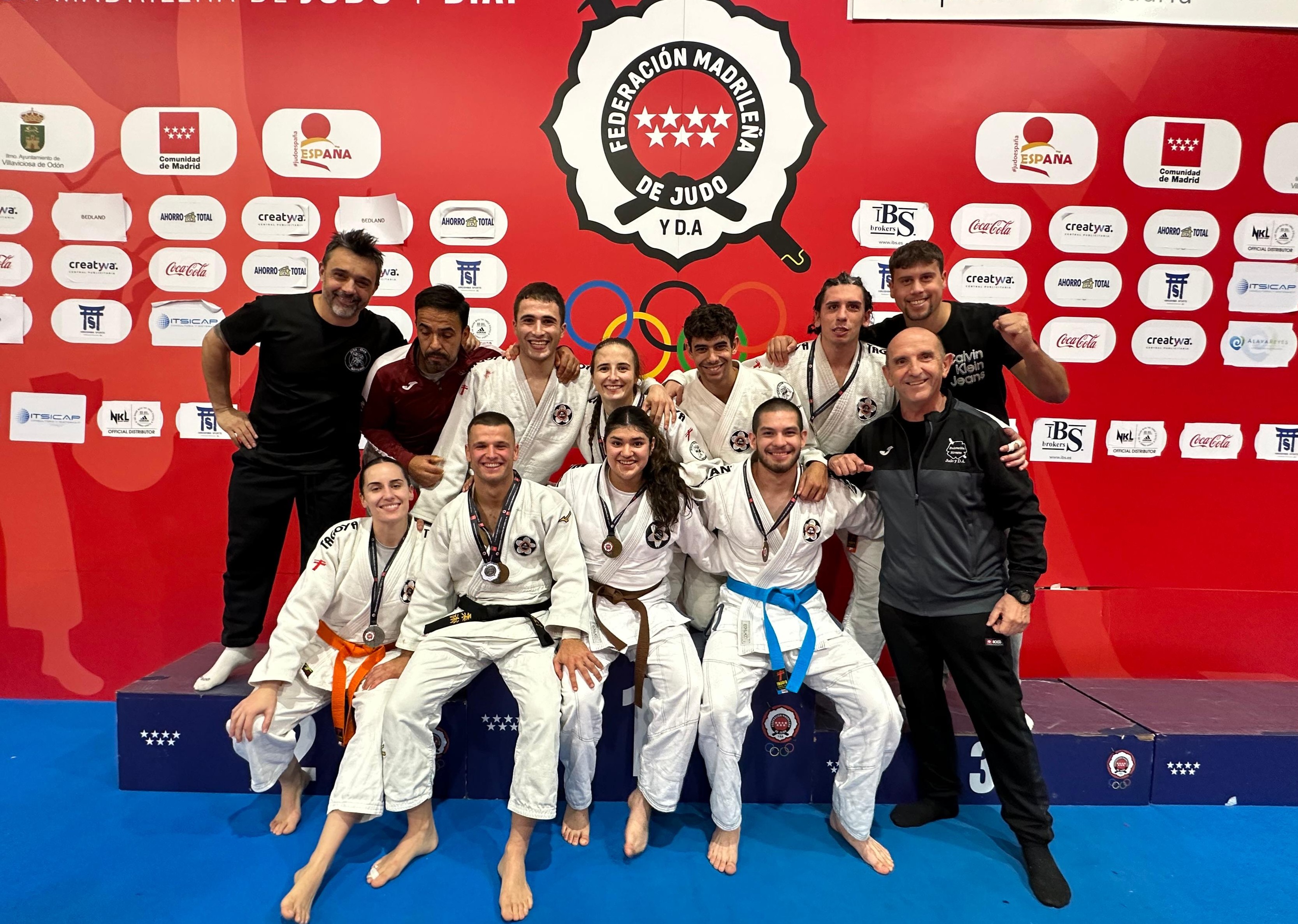 Seis medallas para Navarra en el Open Nacional de Jiu-Jitsu de Madrid